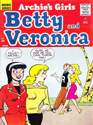 cover image of Archie's Girls: Betty & Veronica (1950), Issue 54